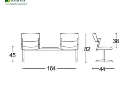 Kursi Tunggu Savello type Vertu W21