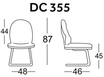 Spec kursi Chairman-DC-355