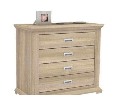 RUSTIC 4 DRAWER CHEST Merk Melody