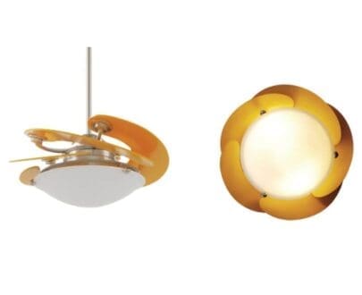 kipas angin sole Vento warna kuning