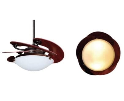 kipas angin sole warna mahogany