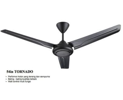 kipas angin mt edma tornado black