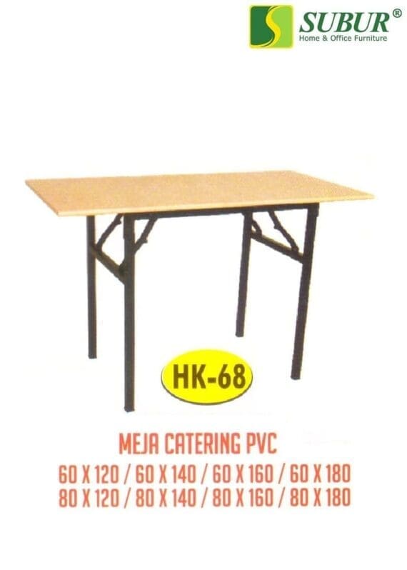 Meja Catering PVC Polaris HK 68