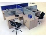 Meja Kantor 4 Orang Aditech type ISP-882