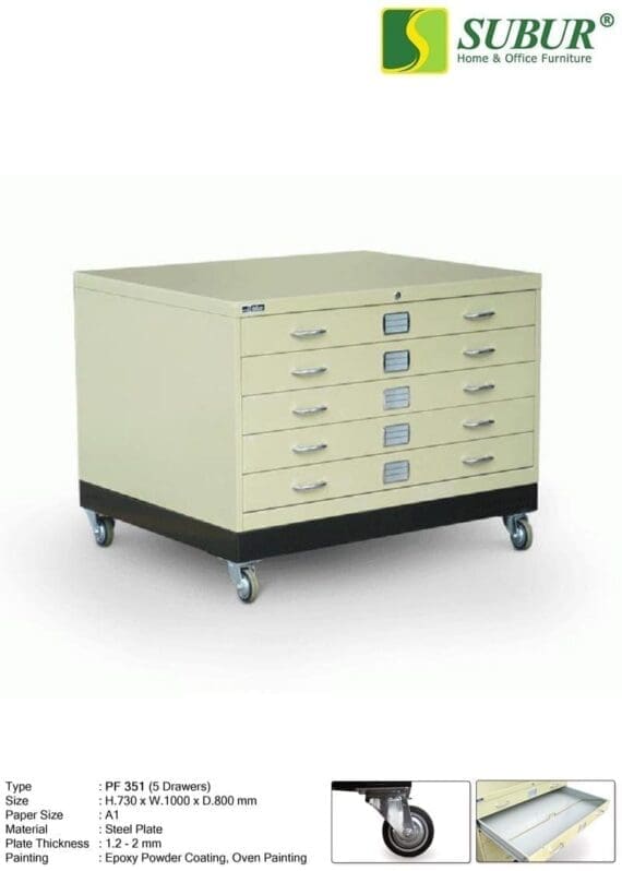 Lemari Gambar Alba type PF-351