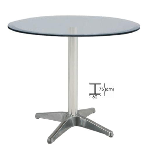 Indachi Meja Cafe/Resto type DCT 02 Glass