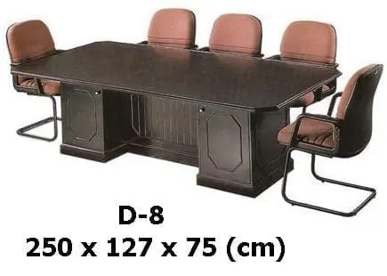 Indachi Meja Meeting type D 8