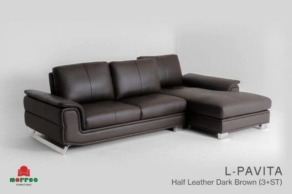 Sofa L Morres tipe Pavita