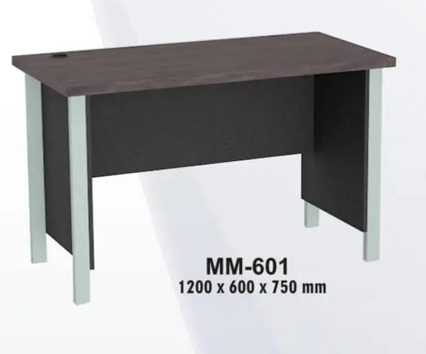 VIP Meja Kantor 1/2 biro Tanpa Laci type MM 601