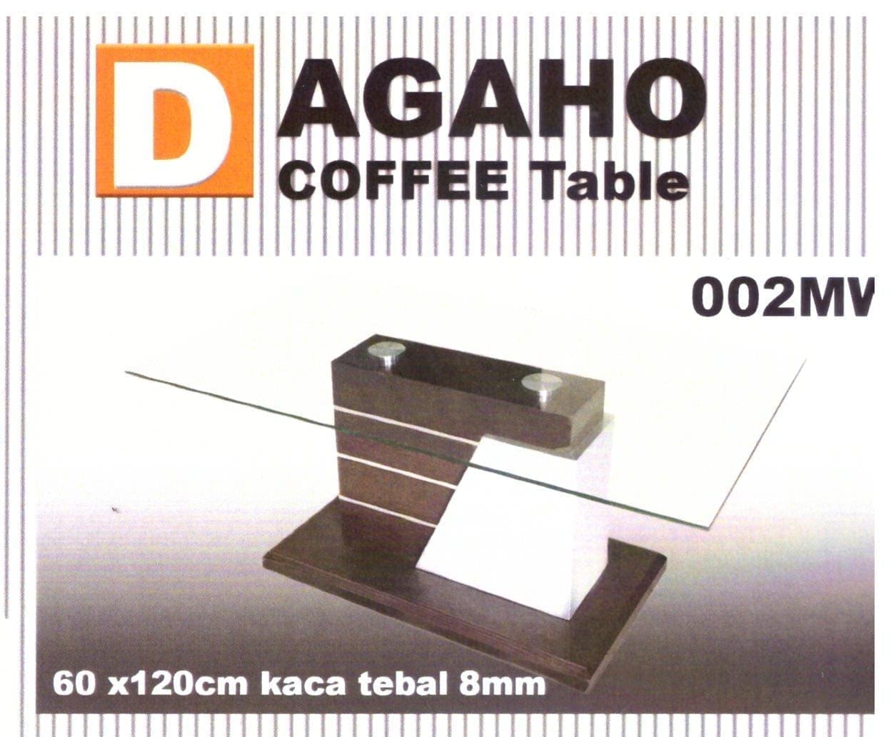 DAGAHO meja tamu type 002 MW