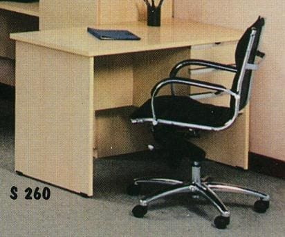 Aditech Meja Kantor Berikut Laci type S 260