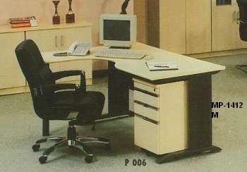 Aditech Meja Kantor L type M 1412 M