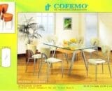 Cofemo Meja 6 Kursi makan type TC 09 CC 09