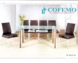 Cofemo Meja 6 Kursi makan type TC 26 CC 26