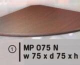 Expo Meja Penyambung / Joint Table 1/4 Lingkaran type MP 075
