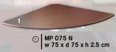 Expo Meja Penyambung / Joint Table 1/4 Lingkaran type MP 075