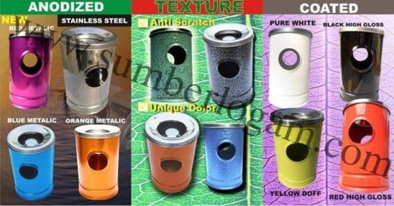 Fancy Dustbin Stainless 70008