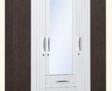 Graver Lemari Pakaian 3 Pintu Cermin Laci LP 2698