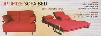 Hana Sofa Bed type Optimize