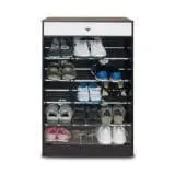 Lunar Rak Sepatu 2 Pintu Kaca type HUGA 4220
