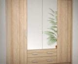 Pro Design Lemari Pakaian 4 Pintu type BNWD 200 L