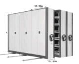 SAN Office Cabinet Monroe 3L3B-Y1 Mobile File