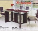 Success Meja 6 Kursi Makan type DT 103 DC 302