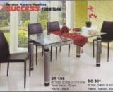 Success Meja 6 Kursi Makan type DT 105 DC 301