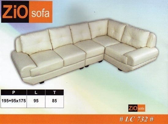 Zio Sofa L 2.1.2 (HUK) type LC 732