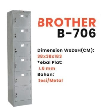 locker b-706-brother