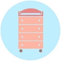 Dresser & Changing Top