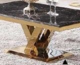 Meja Aveda Vienna CT Gold Marble