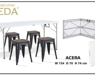 Folding table aveda type acera