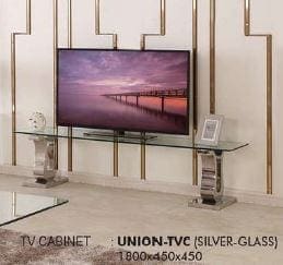 Rak TV Aveda Union TVC Silver - Glass