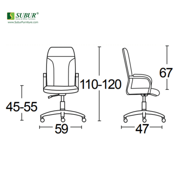 Kursi Kantor Savello type Granada HTO