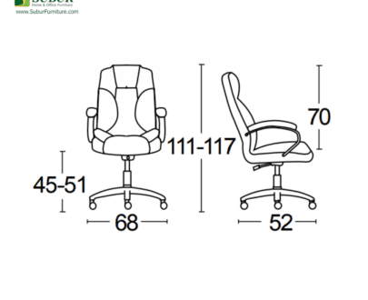 Kursi Kantor Savello tipe Nexstar HCA