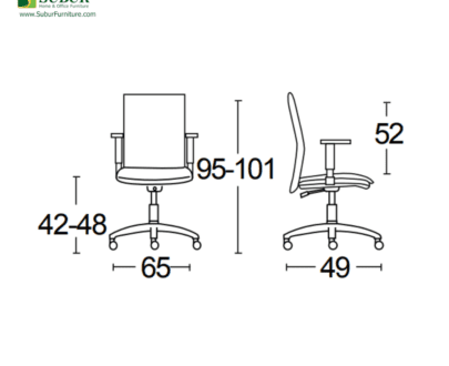 Kursi Kantor Savello tipe Emerald LK