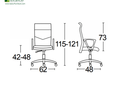 Kursi Kantor Savello tipe Majesty H