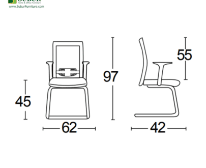 Kursi Kantor Savello tipe Legacy VT1