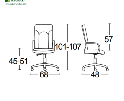 Kursi Kantor Savello tipe Lasso LC