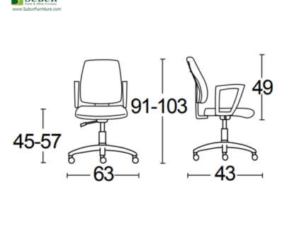 Kursi Kantor Savello tipe Impresa PRO LT0
