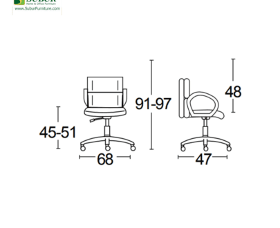 Kursi Kantor Savello tipe Signature LKA