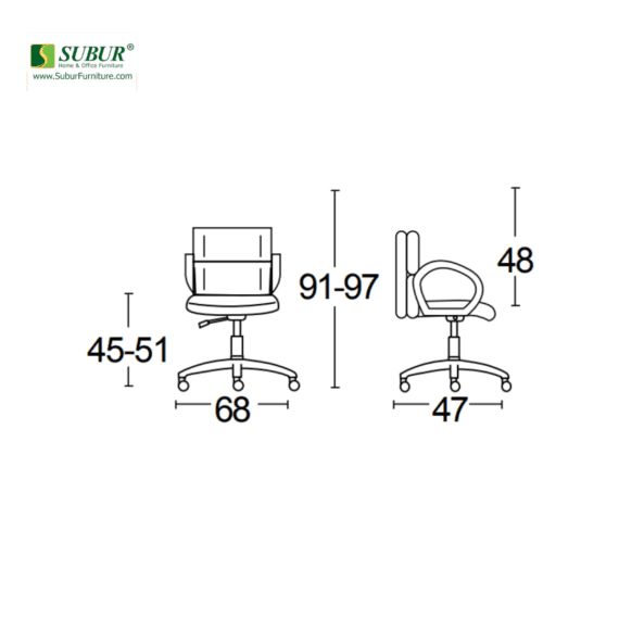 Kursi Kantor Savello tipe Signature LK