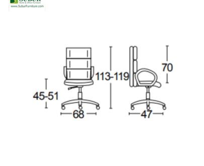 Kursi Kantor Savello tipe Signature HCA
