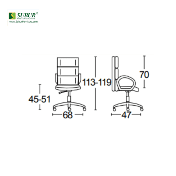 Kursi Kantor Savello tipe Signature HCA
