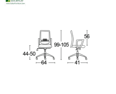 Kursi Kantor Savello tipe Xilo PRO HT0