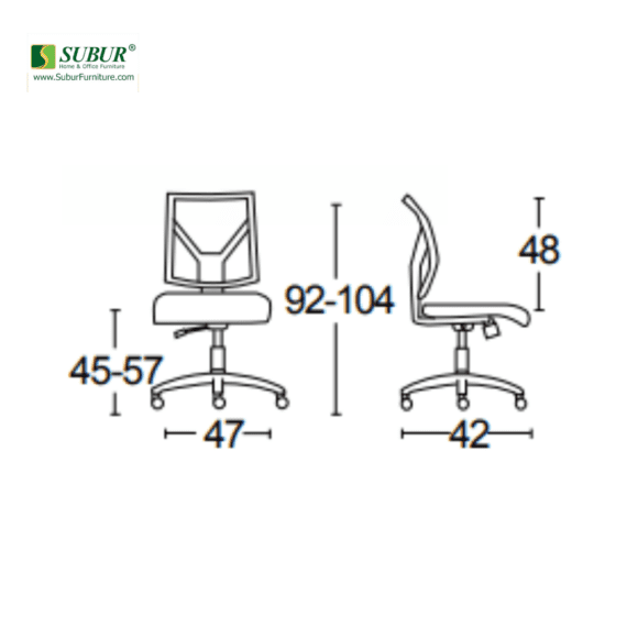 Kursi Kantor Savello tipe Senza G