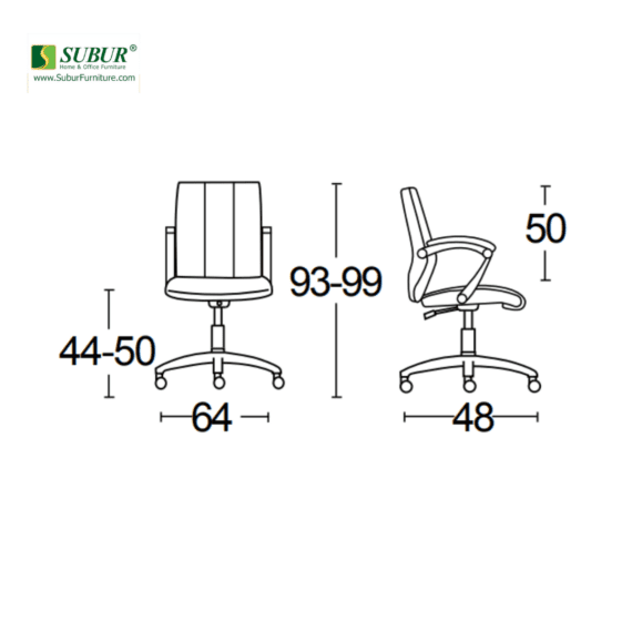Kursi Kantor Savello tipe Salvo LKC