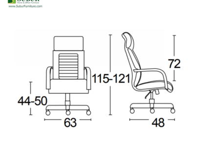 Kursi Kantor Savello tipe Platinum H