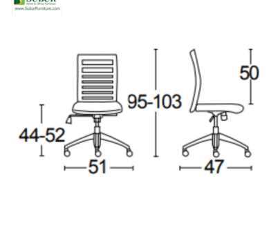 Kursi Kantor Savello tipe Vienta L